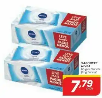 GBarbosa Sabonete nivea 85 g c/ 6 unids oferta