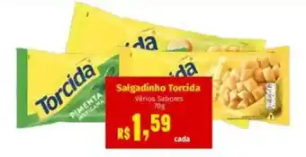 Supermercados Mateus Salgadinho Torcida Vários Sabores oferta