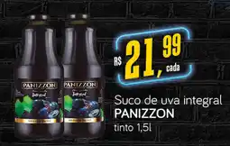 Suco de uva integral PANIZZON tinto
