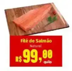 Supermercados Mateus Filé de Salmão Natural oferta
