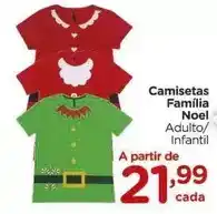 Carrefour Noel - camisetas familia oferta