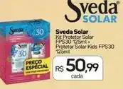 Drogal Sveda - solar kit protetor solar fps30 + protetor solar kids fps30 oferta