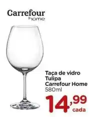 Carrefour Carrefour - taça de vidro tulipa oferta