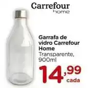 Carrefour Carrefour - garrafa de vidro home oferta