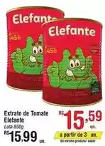 Fort Atacadista Elefante - extrato de tomate oferta