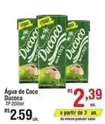 Fort Atacadista Ducoco - água de coco oferta