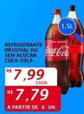 Assaí Atacadista Coca-cola - refrigerante original ou sem acucar oferta