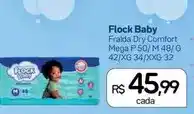 Drogal Flock baby - fralda dry comfort mega oferta