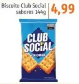 Sonda Biscoito Club Social sabores oferta