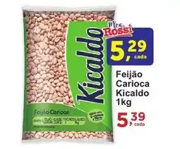 Rossi Supermercado Feijão Carioca Kicaldo oferta