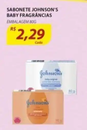 Assaí Atacadista Sabonete Johnson's Baby Fragrancias 80g oferta