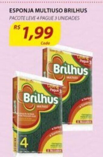 Assaí Atacadista Esponja Multiuso brilhus oferta