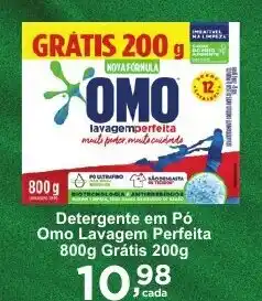 Rossi Supermercado Detergente em Pó Omo Lavagem Perfeita oferta