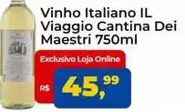 Tonin Superatacado Cantina dei maestri - vinho italiano ii viaggio oferta