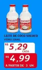 Assaí Atacadista Sococo - leite de coco oferta