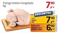 Tenda Atacado Frango inteiro congelado oferta