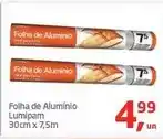 Lumipam - folha de aluminio 30cm x 7,5m