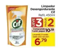 Carrefour Cif - limpador desengordurante oferta