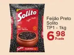 Rossi Supermercado Feijão Preto Solito TP1 oferta