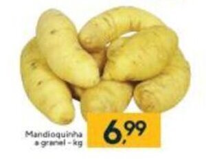 Coop Mandioquinha a granel 1kg oferta