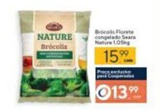 Coop Brocolis Florente congealado Seara Natura 1.05kg oferta