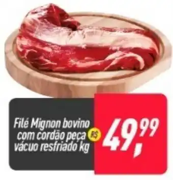 Frangolândia File Mignon bovino com cordao peca vacuo resfriado 1kg oferta