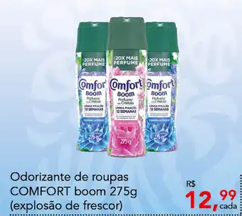 Cometa Supermercados Odorizante de roupas COMFORT boom oferta