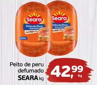 Cometa Supermercados Peito de peru defumado SEARA oferta