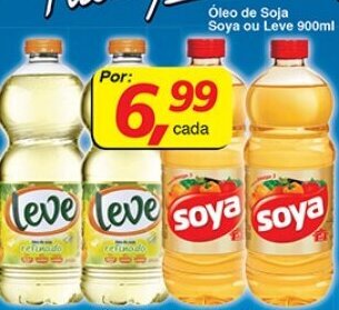 Supermercados Guanabara Oleo de Soja Leve 900ml oferta
