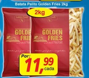 Supermercados Guanabara Batata Palito Golden Fries 2kg oferta