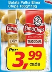 Supermercados Guanabara Batata Palha Elma Chips 100g/110g oferta