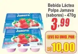 Serrano Supermercado Bebida Láctea Polpa Jamava (sabores) oferta