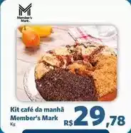 Sam's Club Member's mark - kit cafe da manha oferta