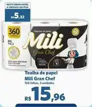 Sam's Club Mili - toalha de papel gran chef oferta