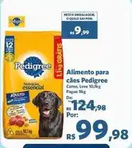 Sam's Club Pedigree - alimento para cães oferta