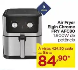 Carrefour Air Fryer Elgin Chrome FRY AFC80 oferta