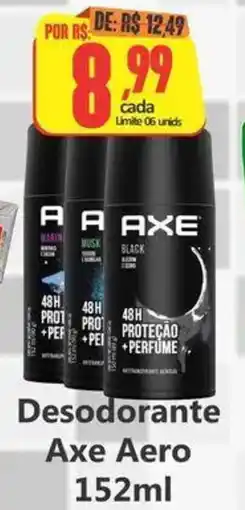 Big Supermercados Desodornate Axe Aero oferta