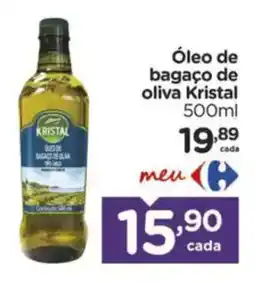 Carrefour Óleo de bagaço de oliva Kristal oferta