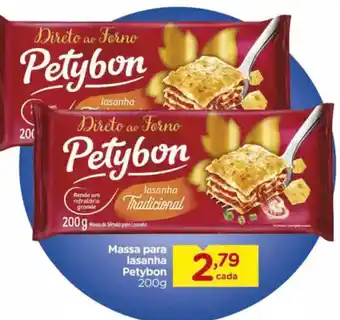 Carrefour Massa para lasanha Petybon oferta