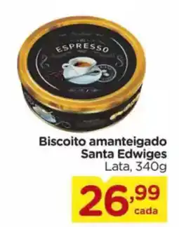 Carrefour Biscoito amanteigado Santa Edwiges Lata, oferta