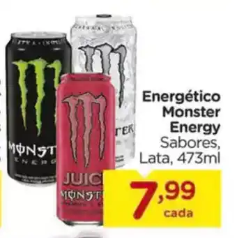 Carrefour Energético Monster Energy Sabores, oferta