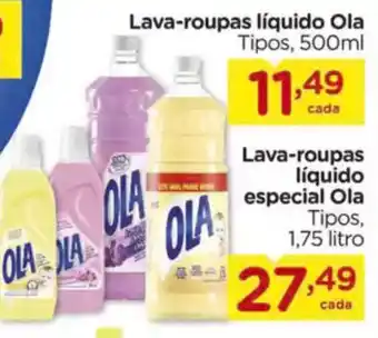 Carrefour Lava-roupas líquido Ola Tipos, oferta