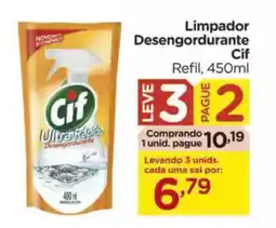 Carrefour Limpador Desengordurante Cif Refil, oferta