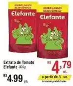 Fort Atacadista Elefante - extrato de tomate oferta