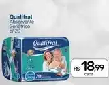 Drogal Qualifral - absorvente geriátrico oferta