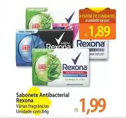 Atacadão Rexona - sabonete antibacterial oferta