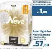 Sam's Club Nestlé - papel higiênico supreme oferta