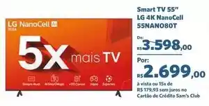 Sam's Club Lg - smart tv 55 nanocell 55nano80t oferta