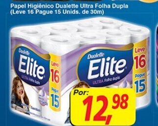 Papel Higiénico Dualette Ultra Folha Dupla