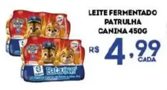 Bahamas Supermercados Leite fermentado patrulha canina oferta